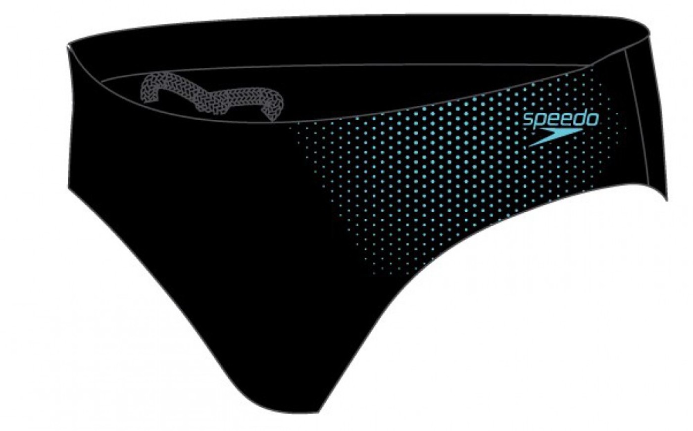 SPEEDO TECH PLACEMENT BRIEF 7 cm - Herren