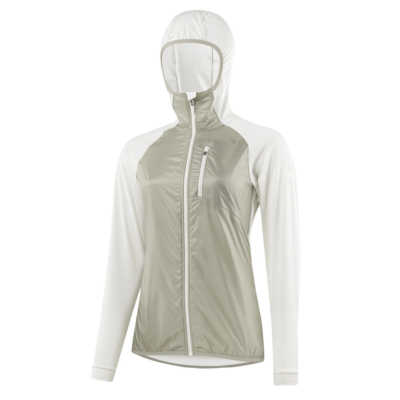 LÖFFLER W HOODY WINDFLEECE TS - Damen