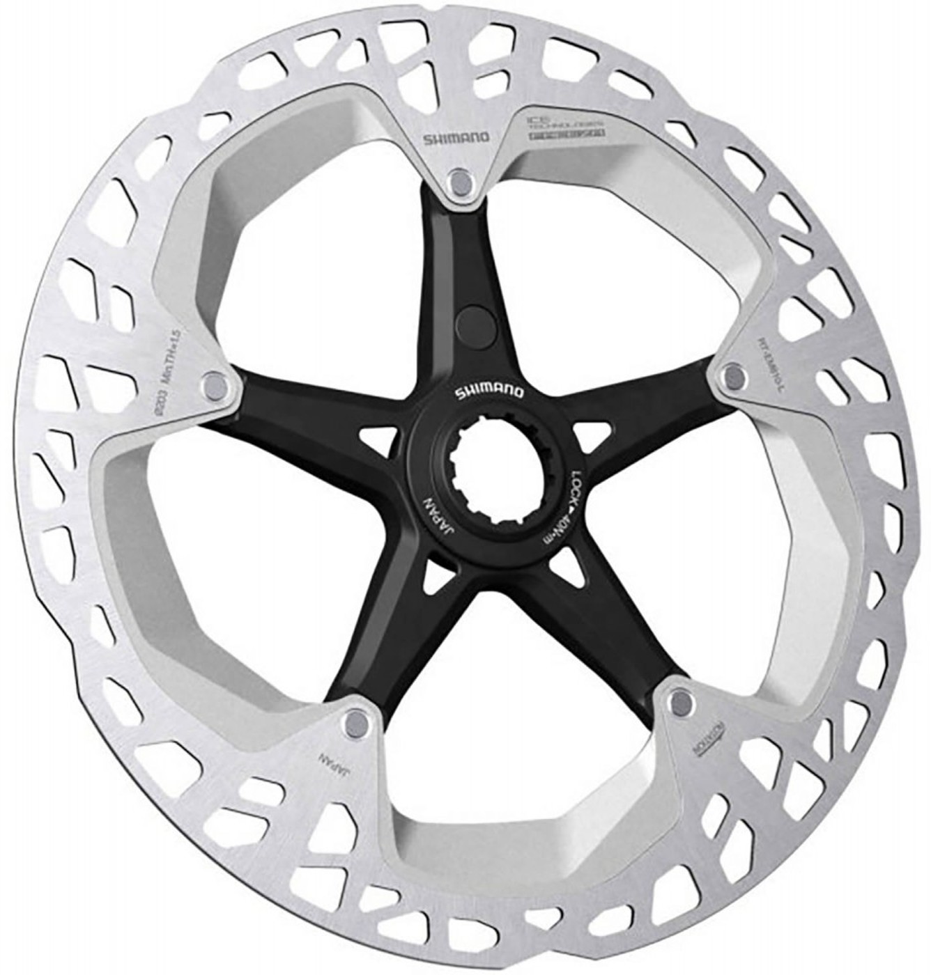 SHIMANO E-BIKE RTEM810 ICE Tec 203mm