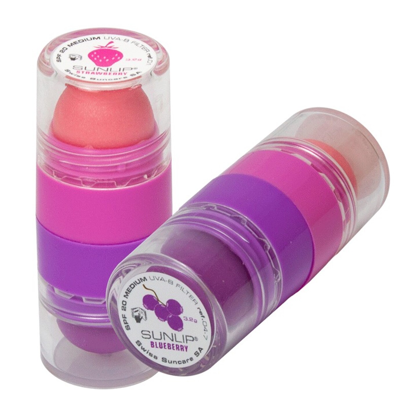 BELSUN Sunlip Duo Erdbeere/Heidelbeer