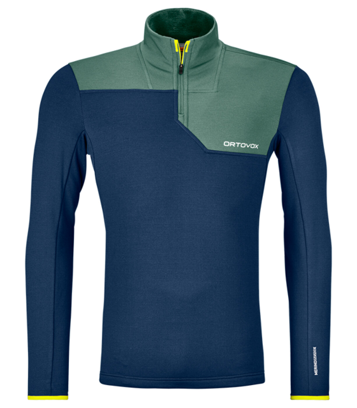 ORTOVOX FLEECE LIGHT ZIP NECK M - Herren