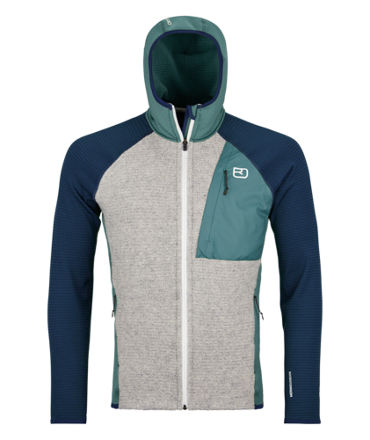 ORTOVOX FLEECE GP CLASSIC KNIT HOODY M - Herren